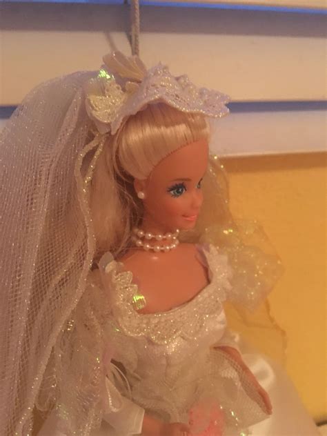 bride doll|barbie wedding mattel married.